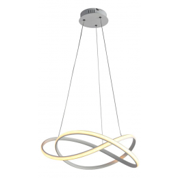 PENDENTE NODO BRANCO (D)50CM (A)15CM 1X36W 3000K 1188LM LED - HM020W