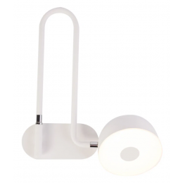 ARANDELA MUFFIN BRANCO (C)3,6CM (L)29,8CM (A)34,3CM 1X12W 3000K 800LM LED