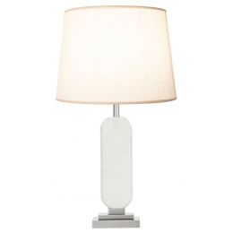 BASE PARA ABAJUR PIETÁ BRANCO E NICKEL (C)16CM (L)1CM (A)5CM 1X40W E27