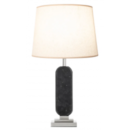 BASE PARA ABAJUR PIETÁ PRETO E NICKEL (C)16CM (L)1CM (A)5CM 1X40W E27 - BASE PARA ABAJUR PIETÁ PRETO E NICKEL (C)16CM (L