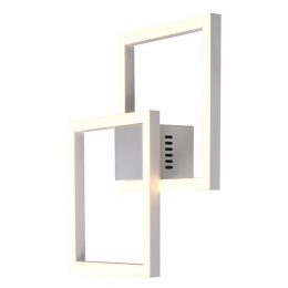 ARANDELA / PLAFON TEC BRANCO (C)41CM (L)41CM (A)4CM 1X45W 3000K 2450LM - GD010W