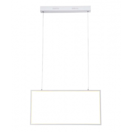 PENDENTE TEC BRANCO (C)30CM (L)60CM (A)2CM 1X32W 3000K 1810LM - GD016W