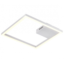 PLAFON DE SOBREPOR TEC BRANCO (C)40CM (L)40CM (A)4CM 1X30W 3000K 1790LM - GD014W