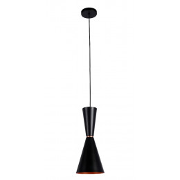 PENDENTE SET PRETO E COBRE (D)18CM (A)41,5CM 1X40W E27