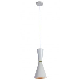 PENDENTE SET BRANCO E DOURADO (D)18CM (A)41,5CM 1X40W E27