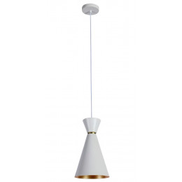 PENDENTE SET BRANCO E DOURADO (D)18CM (A)3.5CM 1X40W E27