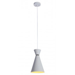 PENDENTE SET BRANCO E NICKEL (D)18CM (A)3.5CM 1X40W E27