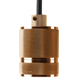PENDENTE SOCKET D 5CM X 6CM 1XE27 127V / 220V COBRE - DA002A