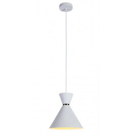 PENDENTE SET BRANCO E NICKEL (D)23CM (A)23CM 1X40W E27