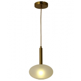 Pendente Filó Bronze e Branco (d)20cm (a)28cm 1xg9 5w - RZ005W