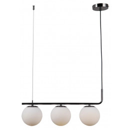 PENDENTE PETIT POA CROMO NEGRO E BRANCO 3XE27 - SQ001B