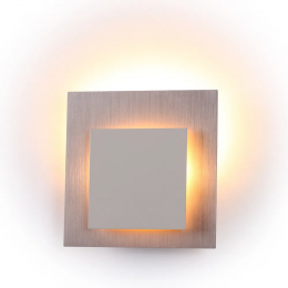 ARANDELA ECLIPSE DOURADO E BRANCO (C)16CM (L)16CM (A)6CM 1X4W 2700K 200LM - CD011