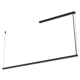 RISK LINEAR PENDENTE 300CM 54W 6000L 3000K – PRETO