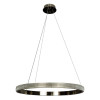 PENDENTE OCA NICKEL E TRANSPARENTE (D)60CM (A)4CM 1X32W 3000K 2080LM - GD001NK