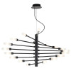 PENDENTE NEO PRETO E BRANCO (C)104CM (L)60CM (A)39CM 18XG9 450W - RE017L