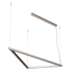 TRIAN PENDENTE 60X30X52 12V 25W 2840L 3000K BRANCO