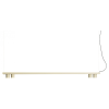 SANN 01 PENDENTE 160CM 4X AR70 (110V-23W) 1900L 3000K - BRANCO