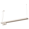 SANN 01 PENDENTE 160CM 2X AR70 (110V-23W) 1900L 3000K – BRANCO