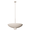 SANN 02 PEND. Ø40CM 1X MR16 (110V-14W) 1200L 3000K – BRANCO