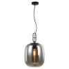 PENDENTE KHAO PRETO E FUME (D)25CM (A)45CM 1XE27 40W - OP060S