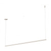 DIGO PENDENTE 150CM 12V 3000L 27W 4000K FONTE INCLUSA BRANCO