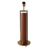 BASE PARA ABAJUR VENETO DOURADO E MARROM (D)20CM (A)60.5CM 1XE27 40W - MI010