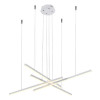 PENDENTE FATO BRANCO (C)120CM (L)120CM (A)4CM 4X15W 3000K 3210LM - GD009
