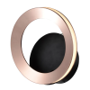ARANDELA GINGA ROSE GOLD E PRETO E PRETO (C)17CM (L)10.5CM (A)17CM 1X6W 3000K 300LM - BB015