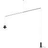PENDENTE CORDEL PRETO E BRANCO (D)15CM (A)13CM 5W + 2WW 2700K 350LM - CD006