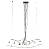 PENDENTE CARLOTA PRETO E BRANCO (C)14CM (L)113CM (A)21.5CM 7XG9 70W - YD011