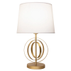 BASE PARA ABAJUR MONDE DOURADO (D)24CM (A)40CM 1XE27 40W - GL004G