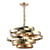PENDENTE ATHENA DOURADO (D)80CM (A)40CM 5XE14 200W - AQ029