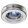 SPOT DE EMBUTIR D 6CM X 4CM 1XGU10 127V / 220V CROMADO E TRANSPARENTE - YD755B