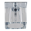 SPOT DE EMBUTIR SHINE CROMADO E TRANSPARENTE (C)5CM (L)5CM (A)5.5CM 1XG4 20W - YD604