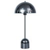 ABAJUR GLO CROMO NEGRO (D)30CM (A)50CM 1XE27 40W - GL014B