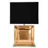 BASE PARA ABAJUR ESPELHO BRONZE E BRONZE (C)25CM (L)12CM (A)35CM 1XE27 40W - GL010G