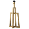 BASE PARA ABAJUR VENETO DOURADO (C)22CM (L)18CM (A)52.5CM 1XE27 40W - MI004
