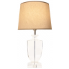 BASE PARA ABAJUR CLASSIC CROMADO E TRANSPARENTE (C)16CM (L)11CM (A)45CM 1XE27 40W - XL1121