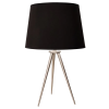 BASE PARA ABAJUR ALLEGRO NIQUELADO (D)26CM (A)42CM 1XE27 40W - GL013N