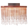 ARANDELA VOILE ROSE GOLD (C)32CM (L)8CM (A)26CM 1X8W 3000K 400LM - BB017