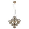 PENDENTE VINHA DOURADO E CONHAQUE (D)45CM (A)45CM 14XG9 98W - QT001G