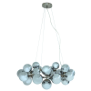 PENDENTE HALO NIQUELADO E CROMADO (D)69.5CM (A)24CM 25XG9 125W