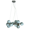 PENDENTE HALO NIQUELADO E CROMADO (D)56CM (A)24CM 15XG9 75W