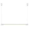 PENDENTE TEC BRANCO (C)60CM (L)2.2CM 1X12W 3000K 760LM - GD012SW