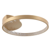 Plafon Milenium Dourado (D)40Cm (C)0Cm (L)0Cm (A)7Cm 1X19W 3000K 1425Lm Led - OC027AS
