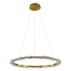 PENDENTE ASTER DOURADO (D)80CM (A)8CM 1XLED 37W 3000K 2775LM IP20