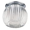 SPOT DE EMBUTIR D 9CM X 7.5CM 1XG9 127V / 220V CROMADO E TRANSPARENTE - YD1088