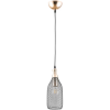 PENDENTE COPPER PRETO E DOURADO (D)12CM (A)31CM 1XE27 40W - XN004G