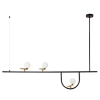PENDENTE BEM-TE-VI PRETO E DOURADO (C)156CM (A)30CM 3XG9 75W - TR007