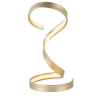 ABAJUR FLUIRE DOURADO (C)23CM (L)22CM (A)45CM 1X20W 3000K 1000LM - SB002
